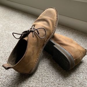 Light Brown Suede Leather Men’s Ankle Boot